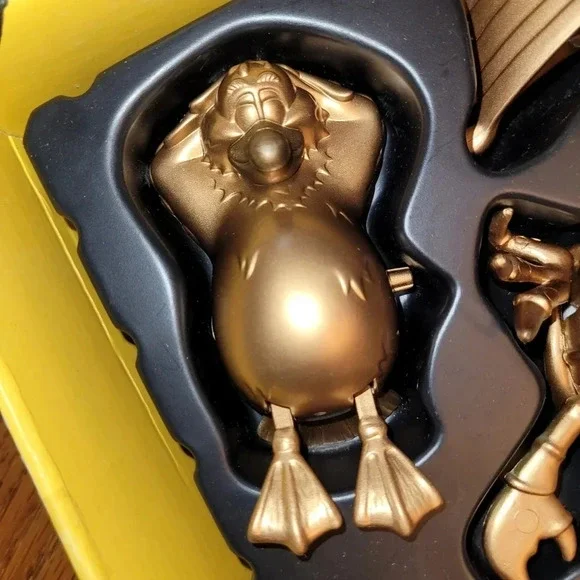 McDonalds 1997 Little Mermaid Golden Toy Set NEW IN BOX! - Picture 6 of 16